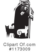 Cat Lady Clipart #1173009 by xunantunich