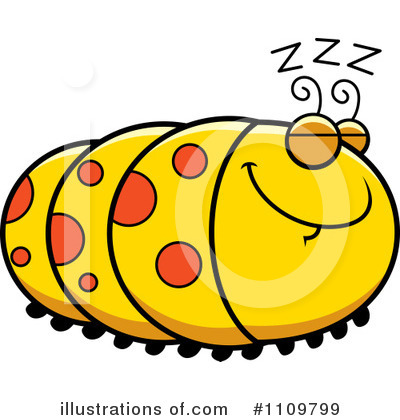 Royalty-Free (RF) Caterpillar Clipart Illustration by Cory Thoman - Stock Sample #1109799