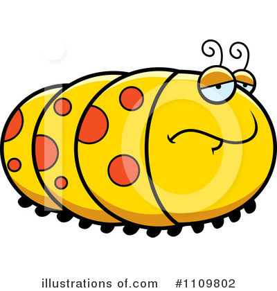 Royalty-Free (RF) Caterpillar Clipart Illustration by Cory Thoman - Stock Sample #1109802