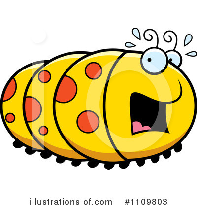 Royalty-Free (RF) Caterpillar Clipart Illustration by Cory Thoman - Stock Sample #1109803