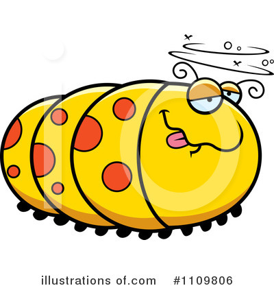 Royalty-Free (RF) Caterpillar Clipart Illustration by Cory Thoman - Stock Sample #1109806