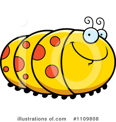 Royalty-Free (RF) Caterpillar Clipart Illustration by Cory Thoman - Stock Sample #1109808