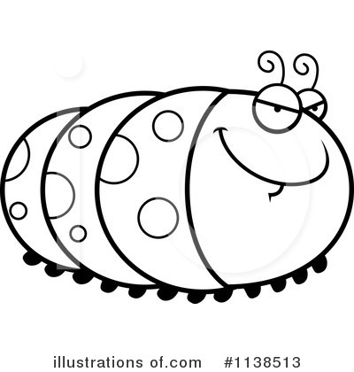 Caterpillar Clipart #1138513 by Cory Thoman