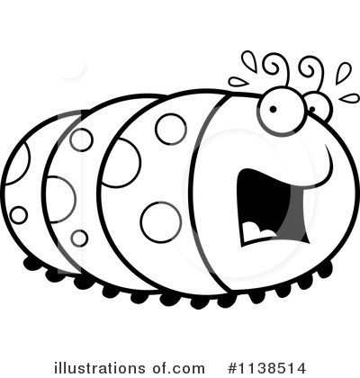 Royalty-Free (RF) Caterpillar Clipart Illustration by Cory Thoman - Stock Sample #1138514