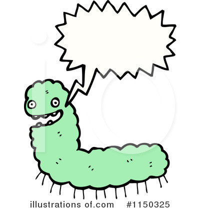 Royalty-Free (RF) Caterpillar Clipart Illustration by lineartestpilot - Stock Sample #1150325