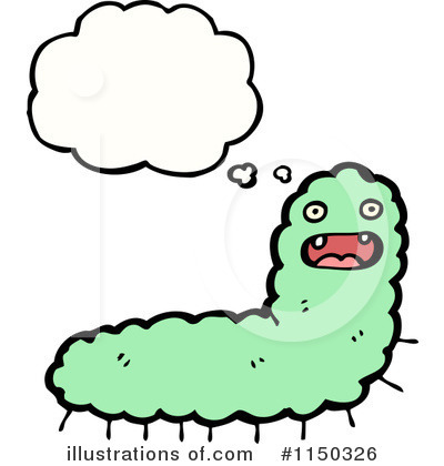 Royalty-Free (RF) Caterpillar Clipart Illustration by lineartestpilot - Stock Sample #1150326