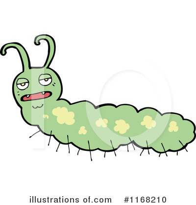 Royalty-Free (RF) Caterpillar Clipart Illustration by lineartestpilot - Stock Sample #1168210