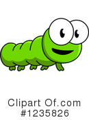 Caterpillar Clipart #1235826 by Vector Tradition SM