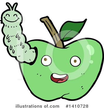 Royalty-Free (RF) Caterpillar Clipart Illustration by lineartestpilot - Stock Sample #1410728