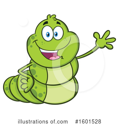 Caterpillar Character Clipart #1601528 by Hit Toon