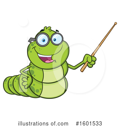 Royalty-Free (RF) Caterpillar Clipart Illustration by Hit Toon - Stock Sample #1601533