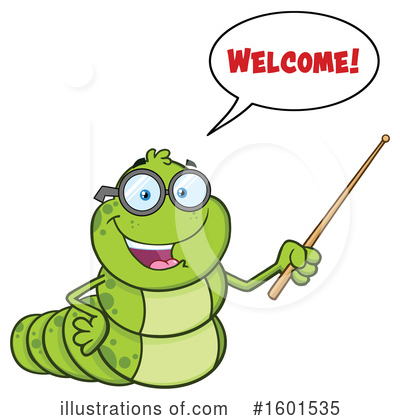 Caterpillar Character Clipart #1601535 by Hit Toon