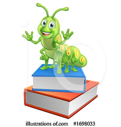 Royalty-Free (RF) Caterpillar Clipart Illustration by AtStockIllustration - Stock Sample #1698033