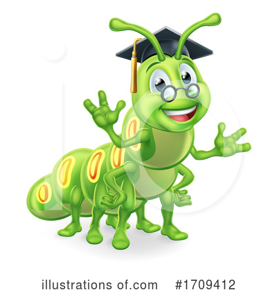 Royalty-Free (RF) Caterpillar Clipart Illustration by AtStockIllustration - Stock Sample #1709412