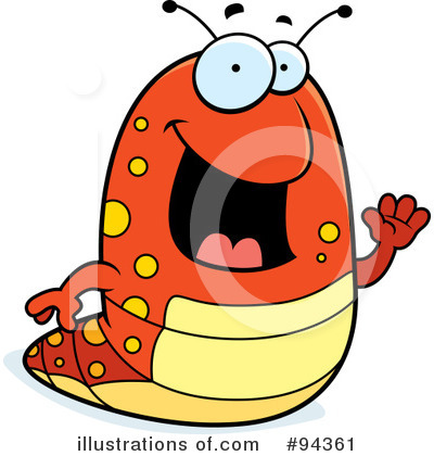 Royalty-Free (RF) Caterpillar Clipart Illustration by Cory Thoman - Stock Sample #94361