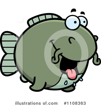 Royalty-Free (RF) Catfish Clipart Illustration by Cory Thoman - Stock Sample #1108363