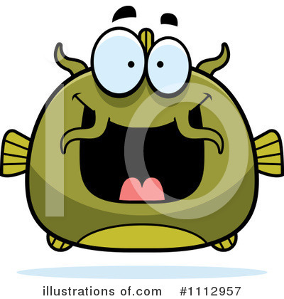Royalty-Free (RF) Catfish Clipart Illustration by Cory Thoman - Stock Sample #1112957