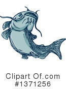 Catfish Clipart #1371256 by patrimonio