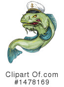 Catfish Clipart #1478169 by patrimonio