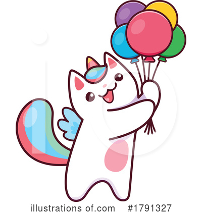 Royalty-Free (RF) Caticorn Clipart Illustration by Vector Tradition SM - Stock Sample #1791327