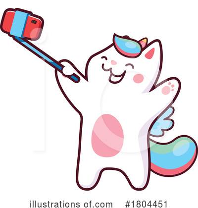 Royalty-Free (RF) Caticorn Clipart Illustration by Vector Tradition SM - Stock Sample #1804451
