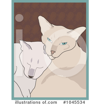 Royalty-Free (RF) Cats Clipart Illustration by Maria Bell - Stock Sample #1045534