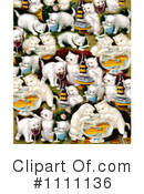 Cats Clipart #1111136 by Prawny Vintage