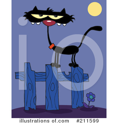 Royalty-Free (RF) Cats Clipart Illustration by Hit Toon - Stock Sample #211599