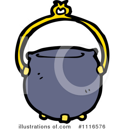 Royalty-Free (RF) Cauldron Clipart Illustration by lineartestpilot - Stock Sample #1116576