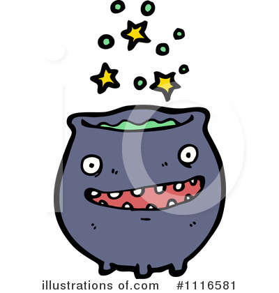 Royalty-Free (RF) Cauldron Clipart Illustration by lineartestpilot - Stock Sample #1116581