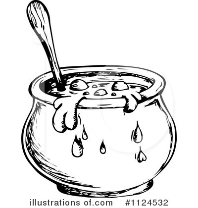 Royalty-Free (RF) Cauldron Clipart Illustration by visekart - Stock Sample #1124532