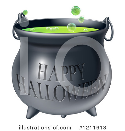 Royalty-Free (RF) Cauldron Clipart Illustration by AtStockIllustration - Stock Sample #1211618