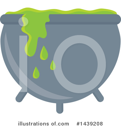 Royalty-Free (RF) Cauldron Clipart Illustration by visekart - Stock Sample #1439208