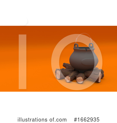 Royalty-Free (RF) Cauldron Clipart Illustration by KJ Pargeter - Stock Sample #1662935