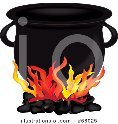 Royalty-Free (RF) Cauldron Clipart Illustration by Pams Clipart - Stock Sample #68025