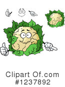 Cauliflower Clipart #1237892 by Vector Tradition SM