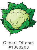 Cauliflower Clipart #1300208 by Vector Tradition SM