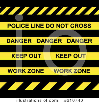 Caution Tape Clipart #210740 by Arena Creative