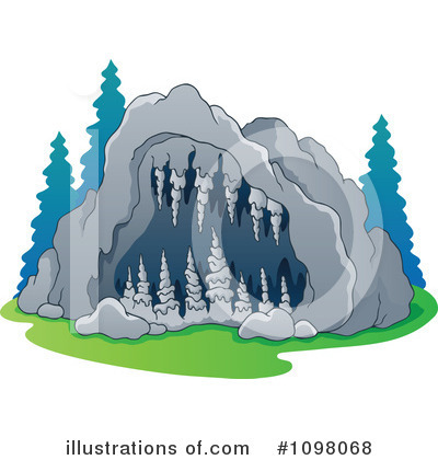 Royalty-Free (RF) Cave Clipart Illustration by visekart - Stock Sample #1098068