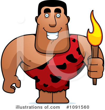 Caveman Clipart #1091560 by Cory Thoman