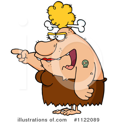 Caveman Clipart #1122089 by Hit Toon