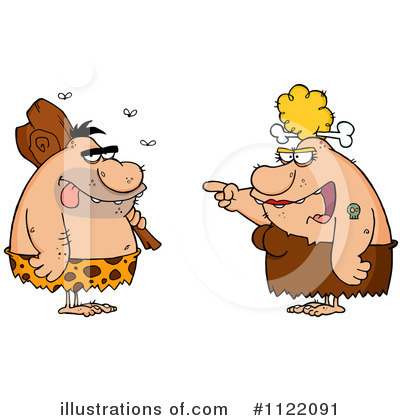 Caveman Clipart #1122091 by Hit Toon