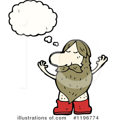 Royalty-Free (RF) Caveman Clipart Illustration by lineartestpilot - Stock Sample #1196774