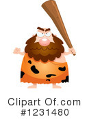 Caveman Clipart #1231480 by Cory Thoman