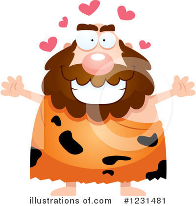 Caveman Clipart #1231481 by Cory Thoman