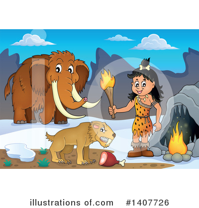 Caveman Clipart #1407726 by visekart