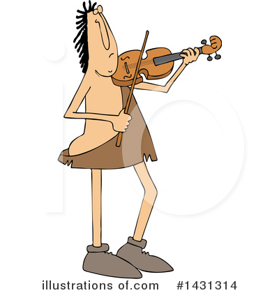Violinist Clipart #1431314 by djart