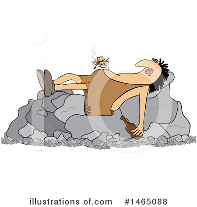 Royalty-Free (RF) Caveman Clipart Illustration by djart - Stock Sample #1465088