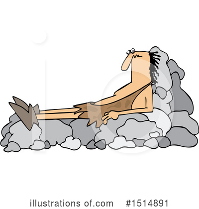 Royalty-Free (RF) Caveman Clipart Illustration by djart - Stock Sample #1514891