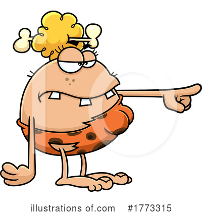 Royalty-Free (RF) Caveman Clipart Illustration by Hit Toon - Stock Sample #1773315
